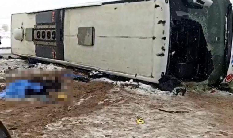 Son dakika | Yozgat'ta yolcu otobüsü devrildi: Ölü ve yaralılar var