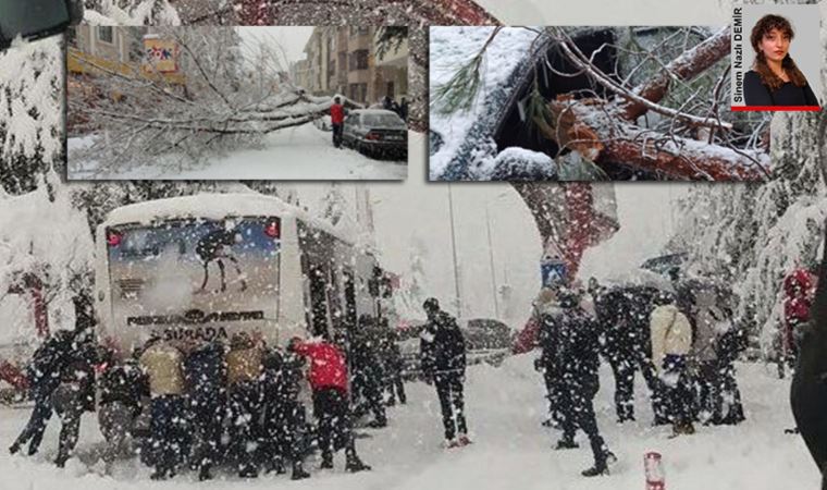 Isparta'da kar esareti! Elektrikler saatlerdir kesik