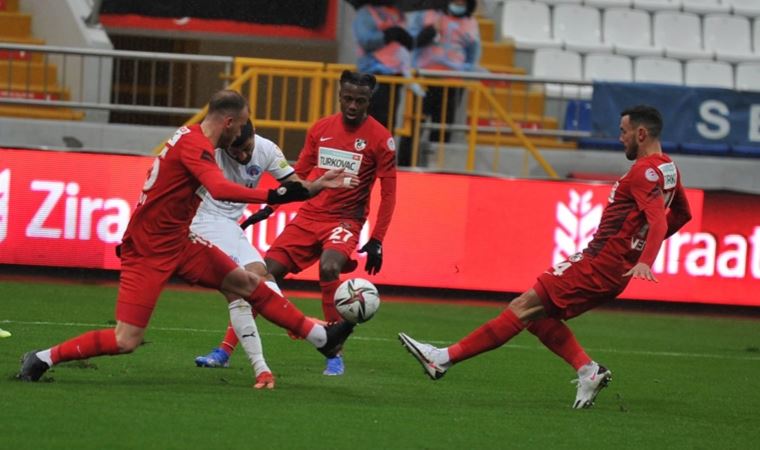Ziraat Türkiye Kupası'nda Kasımpaşa, kendi sahasında Gaziantep FK ile karşılaştı