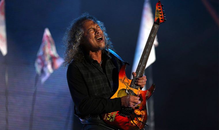 Metallica gitaristi Kirk Hammett ilk solo kaydını yayınlayacak