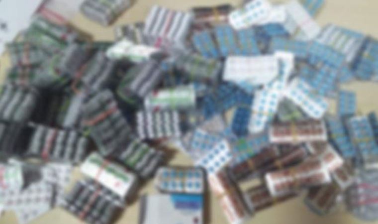 2 bin 330 paket kırmızı reçeteli ilaç ele geçirildi