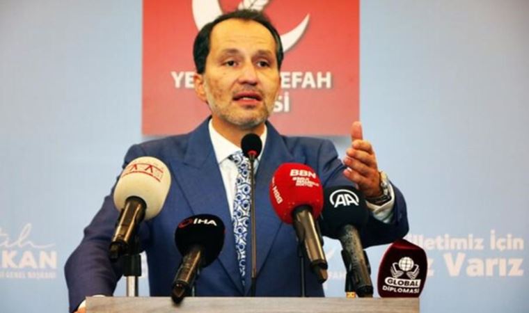 Yeniden Refah Partisi Genel Başkanı Erbakan'dan CHP dışındaki muhalefet partilerine ittifak çağrısı