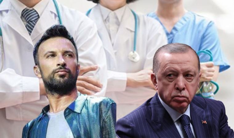 Erdoğan'a bir tepki de Tarkan'dan: Tüm kalbimle hekimlerin yanındayım