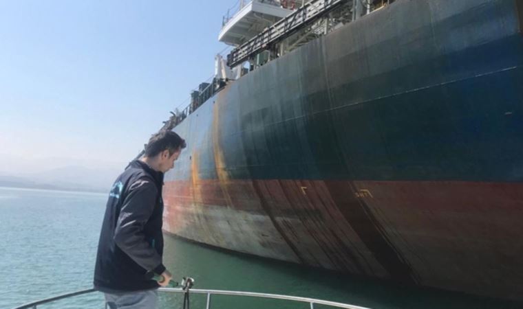 Atıklar gemiden denize deşarj edildi: 2 milyon 447 bin 568 lira