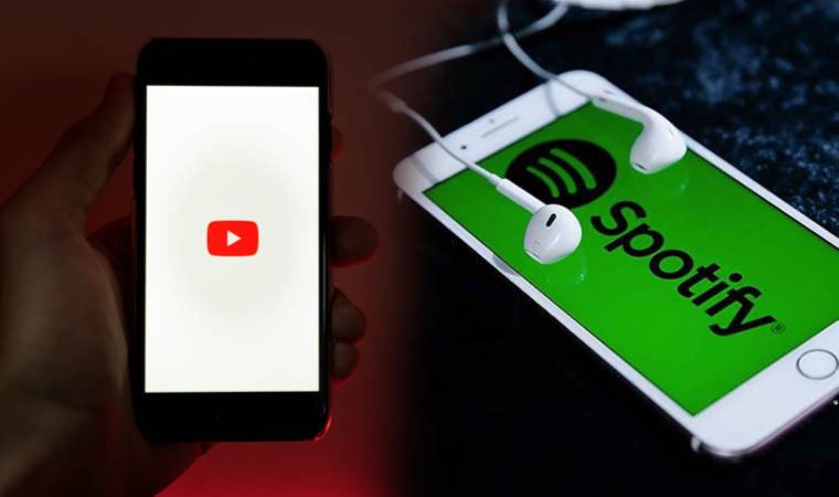 YouTube'dan Spotify'ın hoşuna gitmeyecek hamle