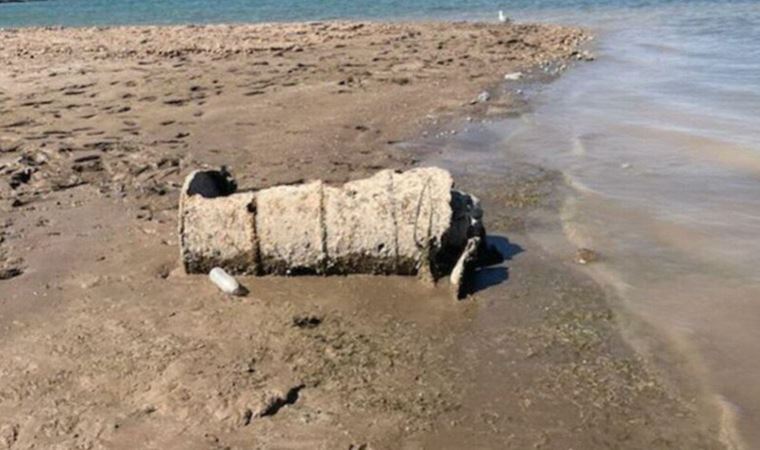 Mead Gölü'nde 'kıtlık': Kuruyan gölde fıçı içinde ceset bulundu