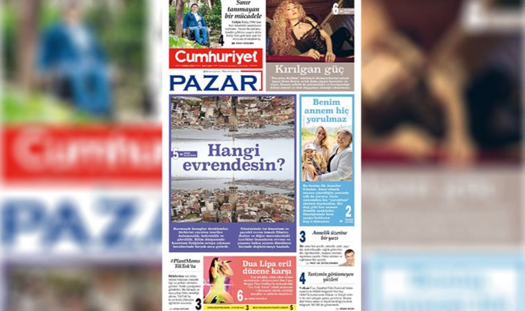 Cumhuriyet Pazar Dergi bu hafta da rengarenk sayfalarla karşınızda…
