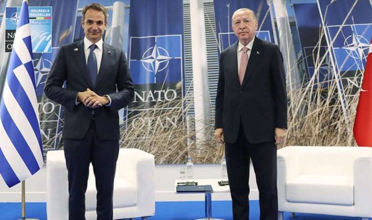 Ο Ερντογάν συναντήθηκε με τον Έλληνα πρωθυπουργό Μητσοτάκη