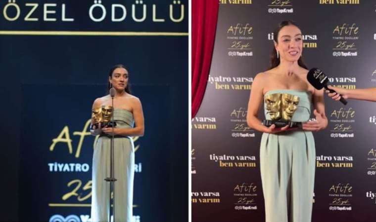 25. Yapı Kredi Afife Tiyatro Ödülleri sahiplerini buldu: Ünlü oyuncu Merve Dizdar da ödül aldı