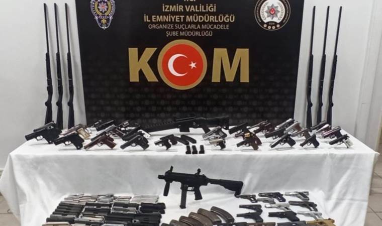 İzmir’de 4 organize suç örgütü çökertildi: 37 tutuklama
