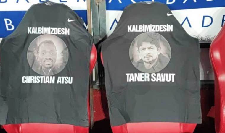 Galatasaray Christian Atsu ve Taner Savut'u unutmadı! 'Kalbimizdesiniz'