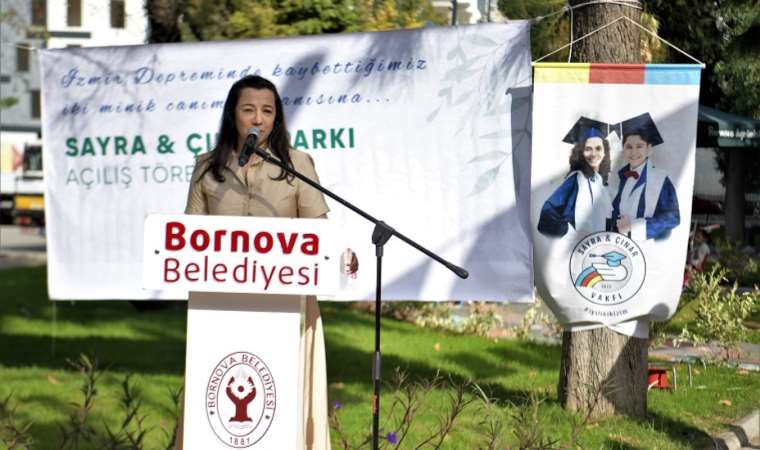 İzmir depreminde yaşamını yitiren ikizlerin ismi Bornova’da yaşayacak