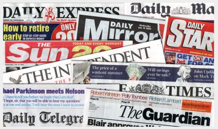 İngiliz basını, Kahramanmaraş depremini manşetlere taşıdı