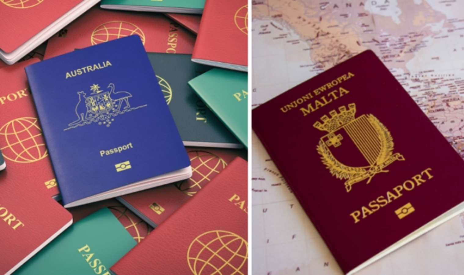 <p>7. AVUSTRALYA, MALTA</p>
<p>Vatandaşlarının vizesiz gidebildiği ülke sayısı: 187</p>