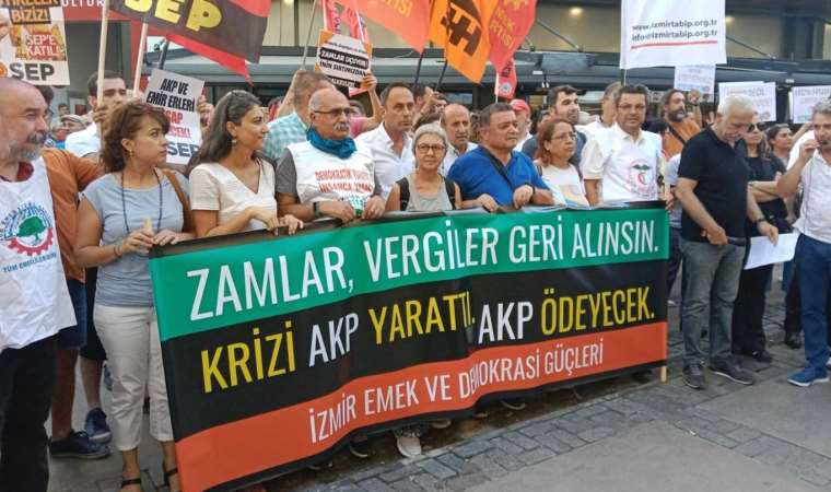 Zamlara karşı İzmir’den genel grev çağrısı: AKP ödesin!