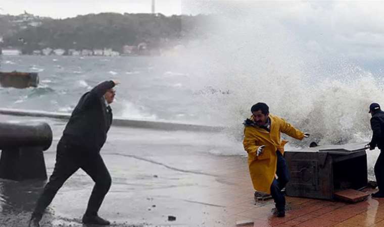 İstanbul Valiliği'nden megakente 8 kuvvetinde fırtına uyarısı