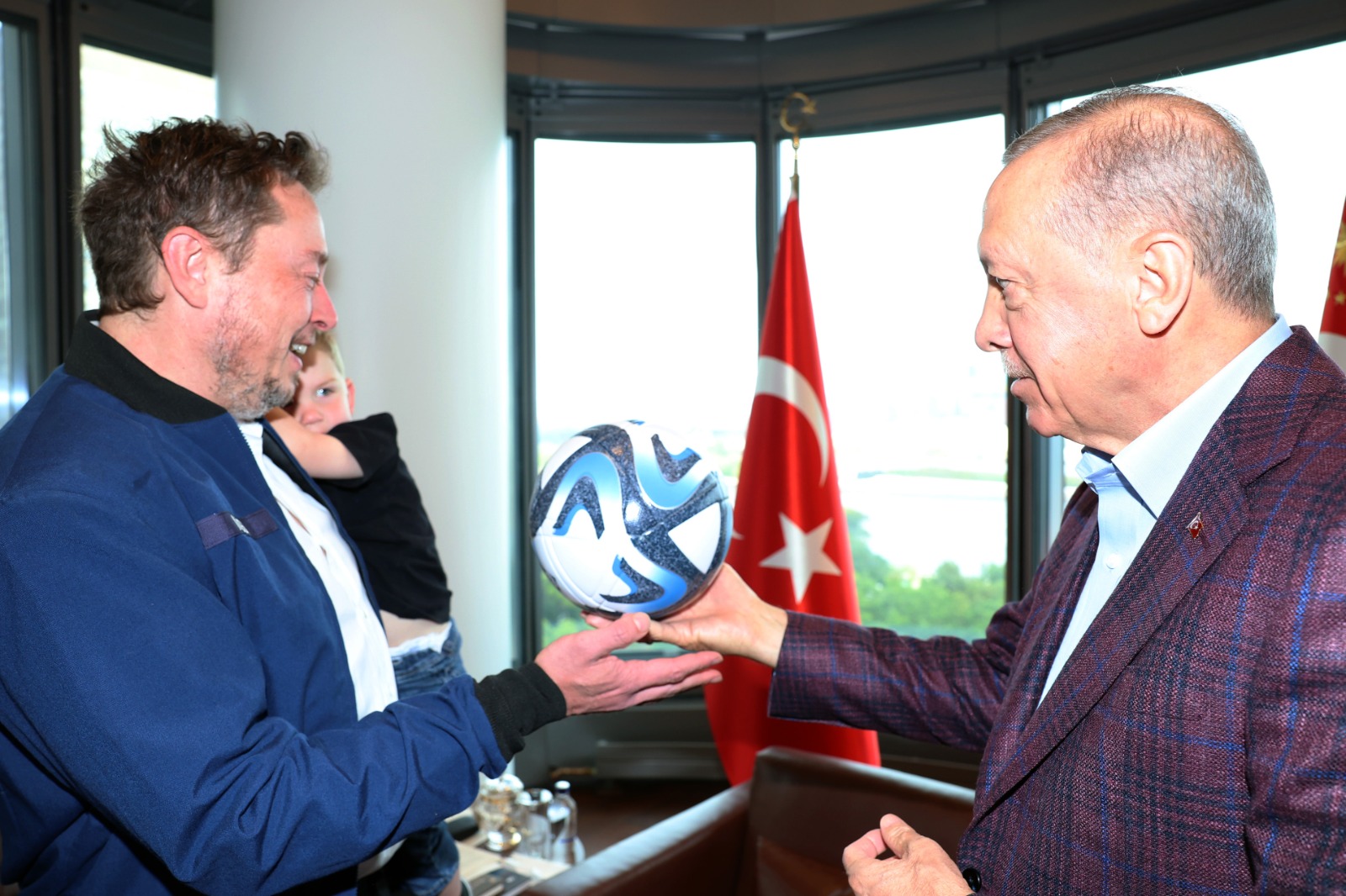 Recep Tayyip Erdoğan - Elon Musk