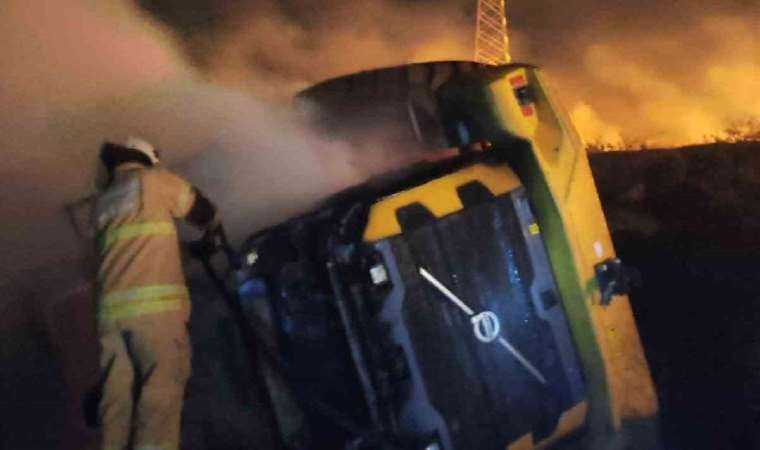Aliağa'da yangın: 3 kişi yaralandı