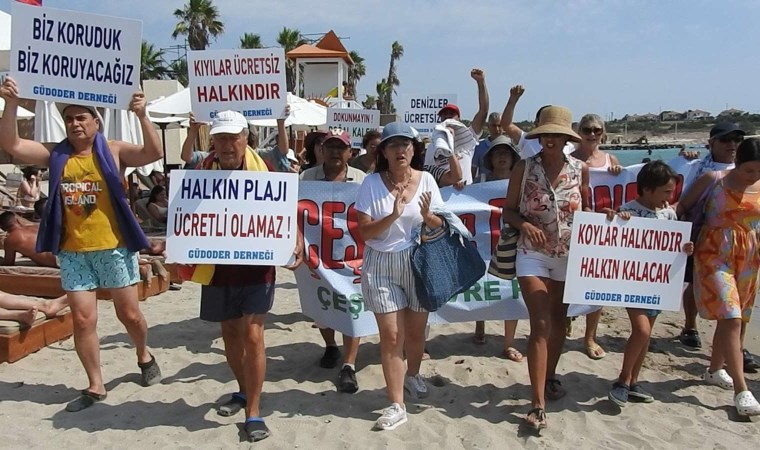 Çeşme’de ‘Havlu Hareketi’ kazandı: Halk plajı olacak