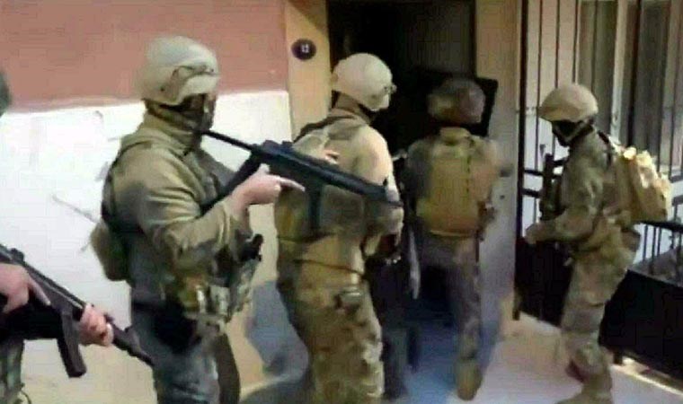 İzmir'de terör operasyonu: Çok sayıda gözaltı