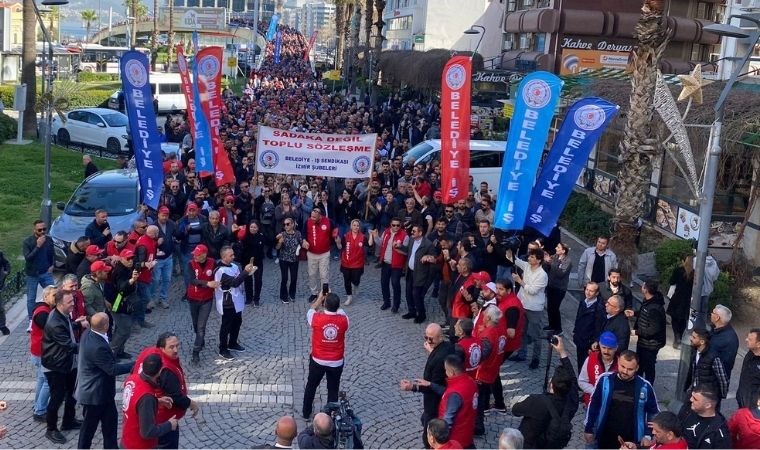 İzmir’de 6 bin işçi greve gitti