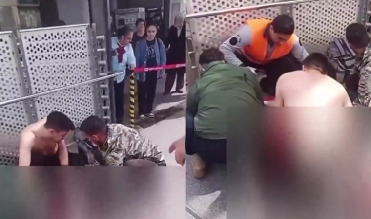 İzmir'de metro durağında silahlı saldırı!