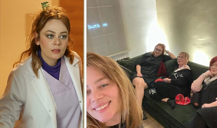 Sezen Aksu, Emel Müftüoğlu ve Demet Evgar, 'Bahar'ın yeni bölümünü birlikte izledi