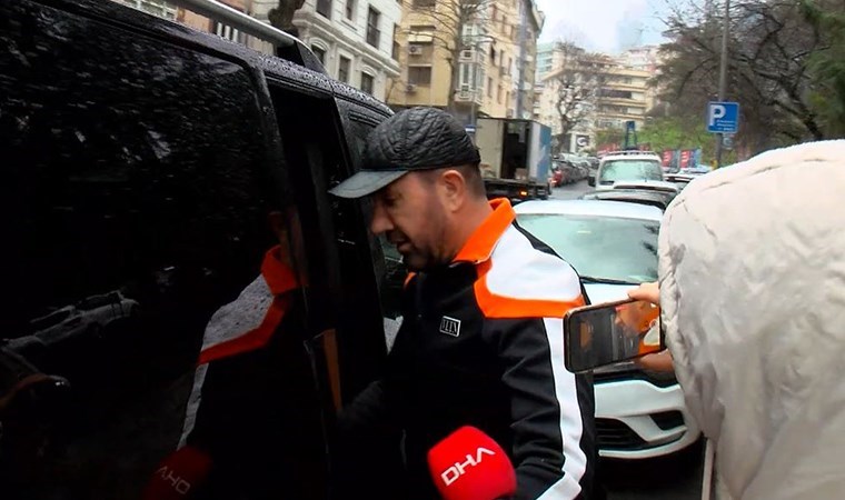 Bülent Cihantimur Emniyet'e geldi, gazetecileri görünce kaçtı