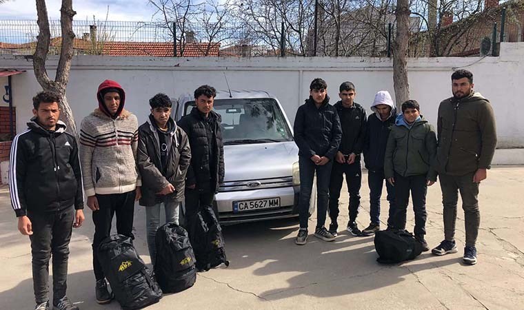 Edirne'de kaçak göçmen operasyonu
