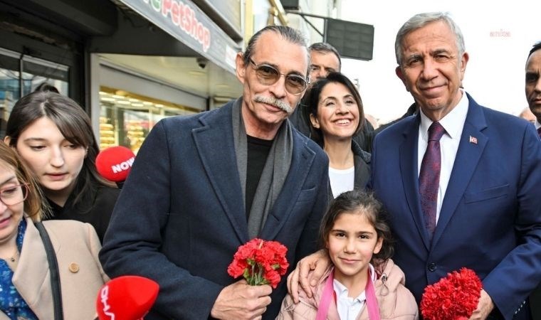 Mansur Yavaş Erdal Beşikçioğlu ile esnaf ziyareti yaptı: 'El ele vererek güzel işler yapacağız'