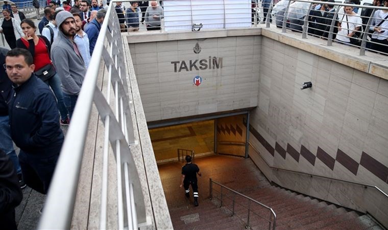 AKP'nin '8 Mart' kutlaması! Taksim-Şişhane metro istasyonu kapatıldı