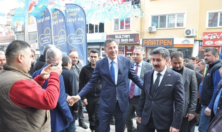 Cumhur'un 'eleman'ı Sinan Oğan, İYİ Parti adayına destek için sahada!