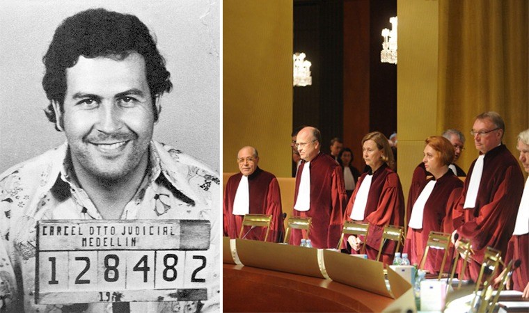 AB'den Escobar'a ret Mahkeme 'kullanılamaz' dedi