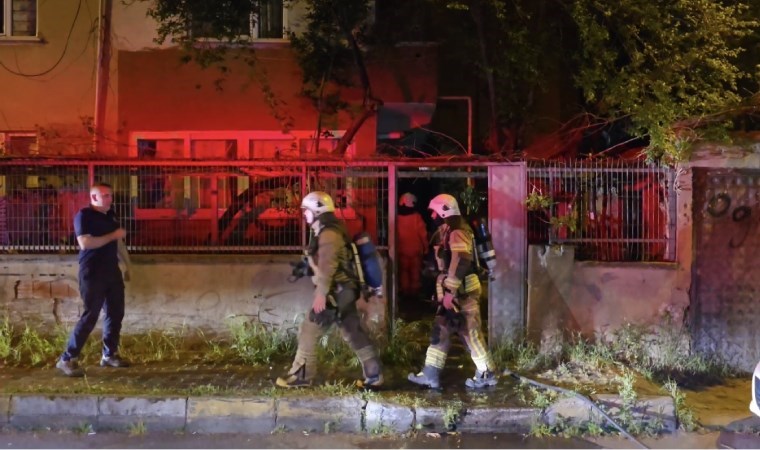 Maltepe'de restoranda yangın paniği