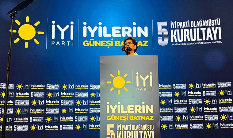 İYİ Parti'de kurultay günü: İşte salondan kareler...